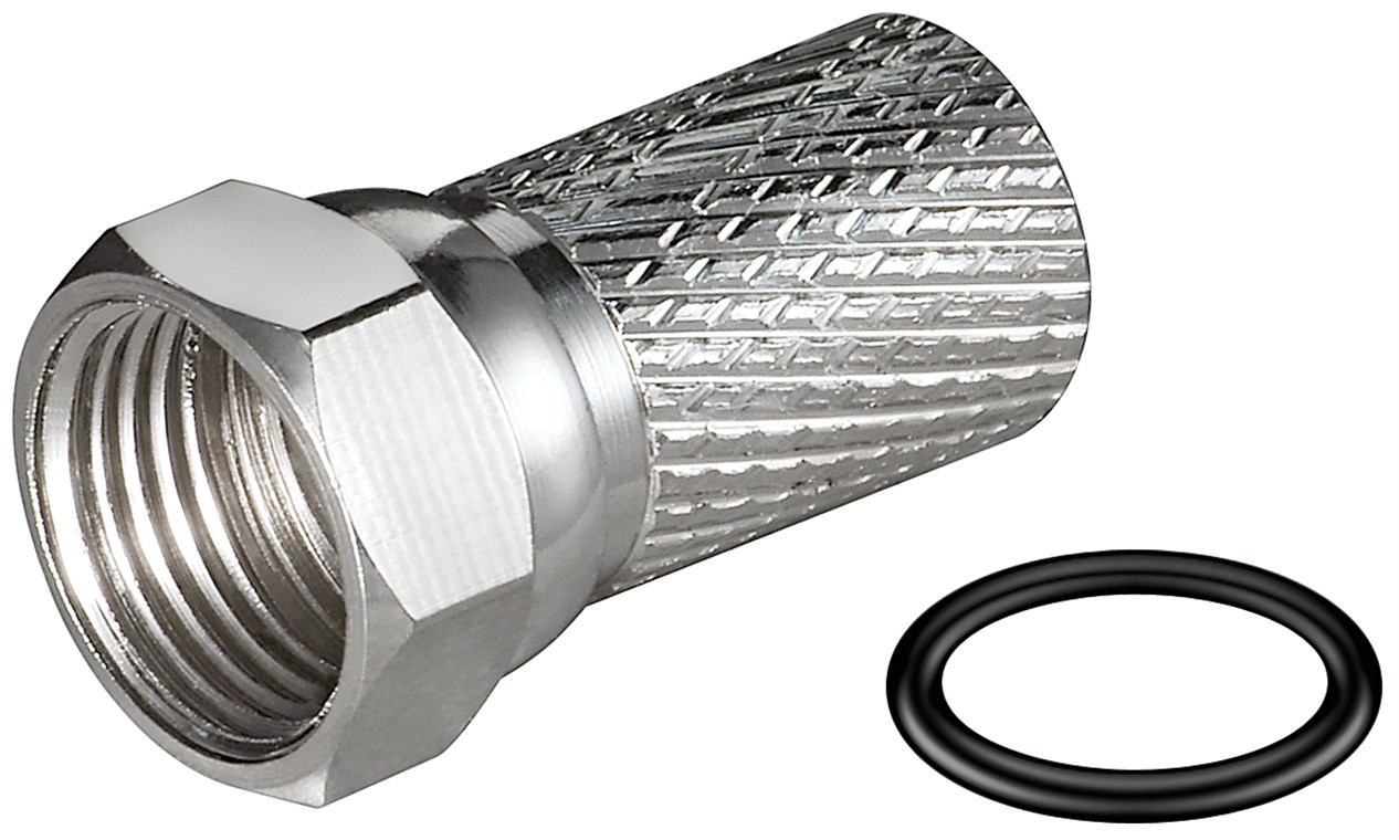 Connettore F Twist-on 7,0 mm WE81018 Goobay