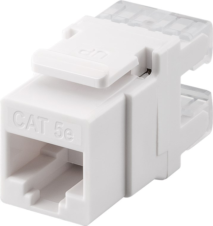 Modulo Keystone RJ45 CAT 5e, UTP, 100 MHz WE95738 Goobay