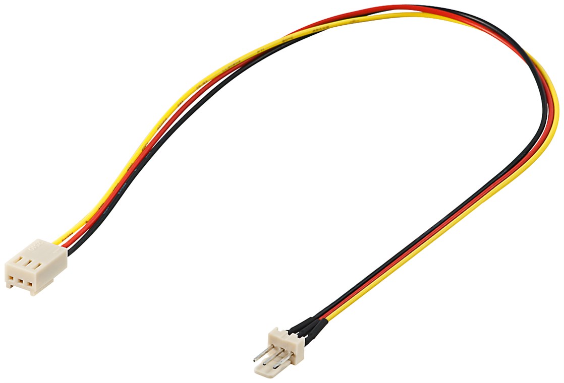 Prolunga elettrica per ventole PC, connettore/presa da 3 pin WE93631 Goobay