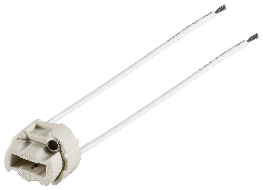 G9 porta lampada con cavetti WE9181 Goobay