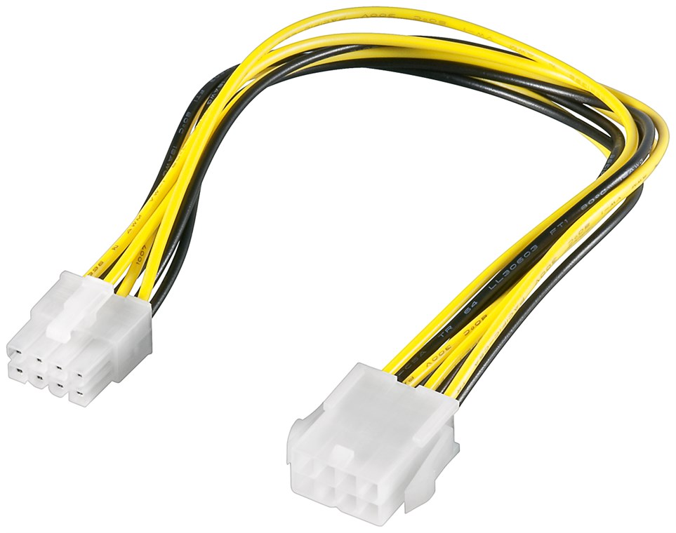 Prolunga elettrica PC EPS, da 8 pin WE51361 Goobay