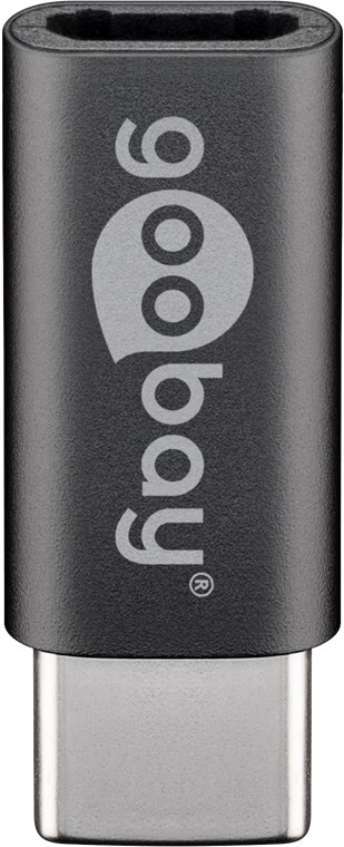 Adattatore da USB-C a USB 2.0 Micro tipo B, grigio WE56635 Goobay