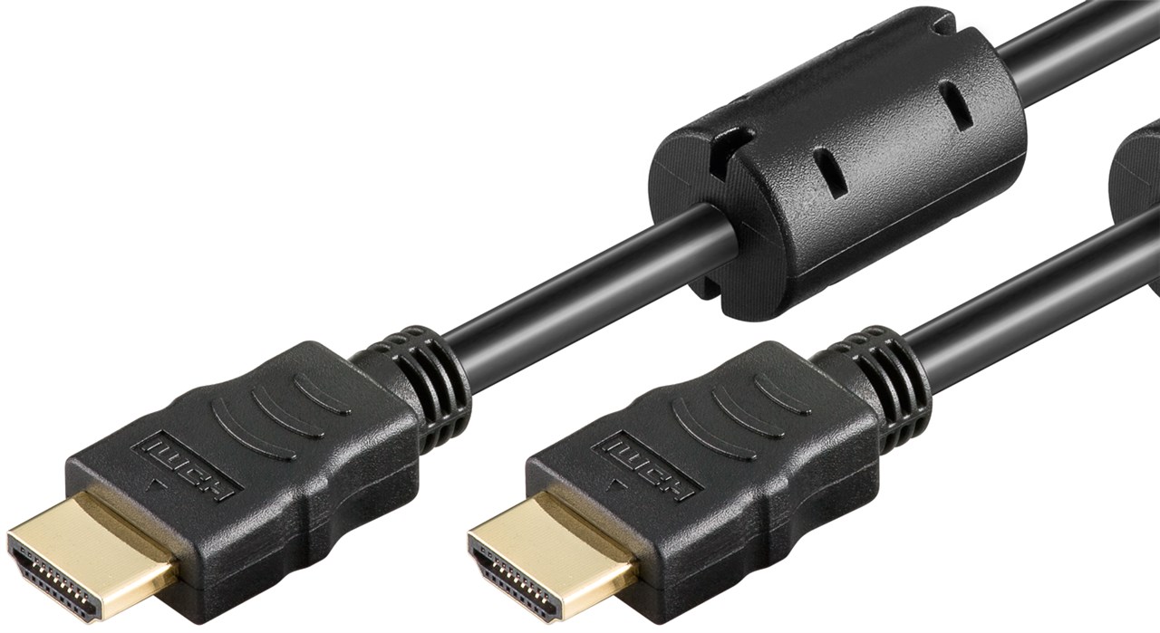 Cavo HDMI ad alta velocità con Ethernet, ferrite WE61299 Goobay