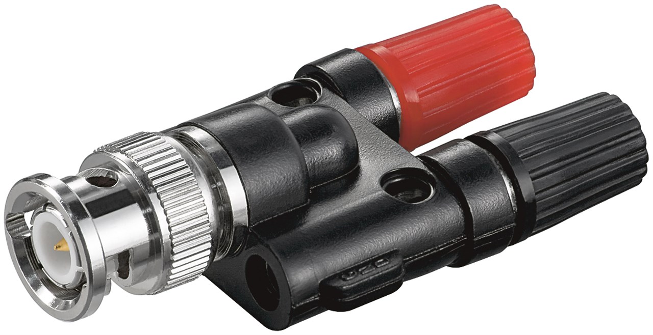 Spina BNC > 2x presa a banana da 4 mm WE11401 Goobay