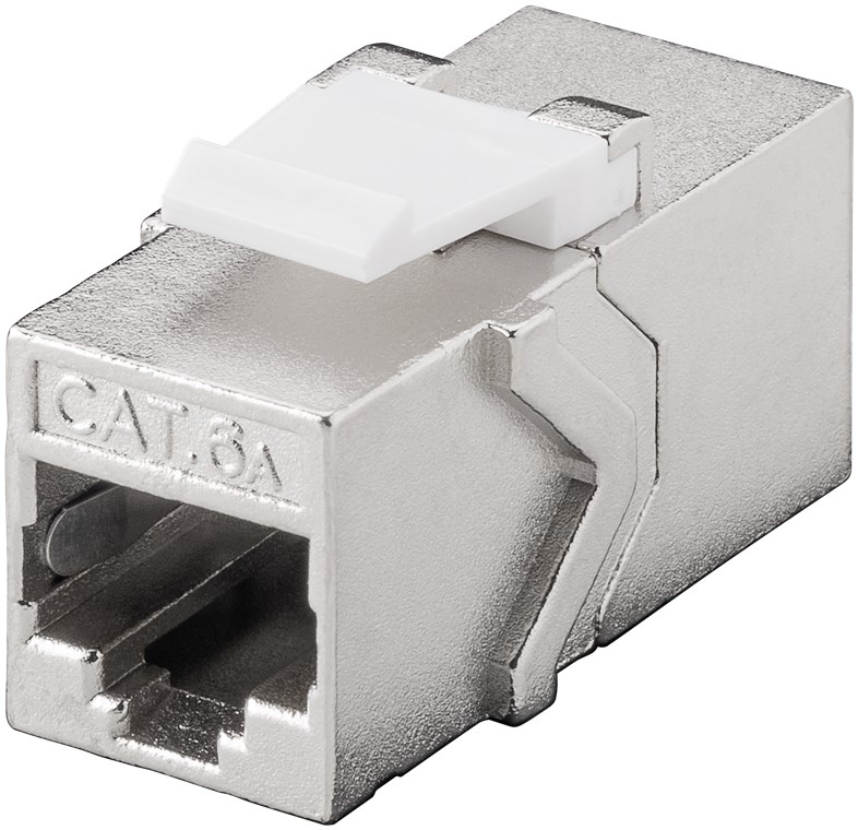 Modulo Keystone accoppiamento RJ45 CAT 6A, STP WE90866 Goobay