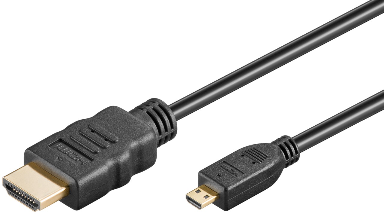 Cavo HDMI ad alta velocità a Micro-HDMI WE53786 Goobay