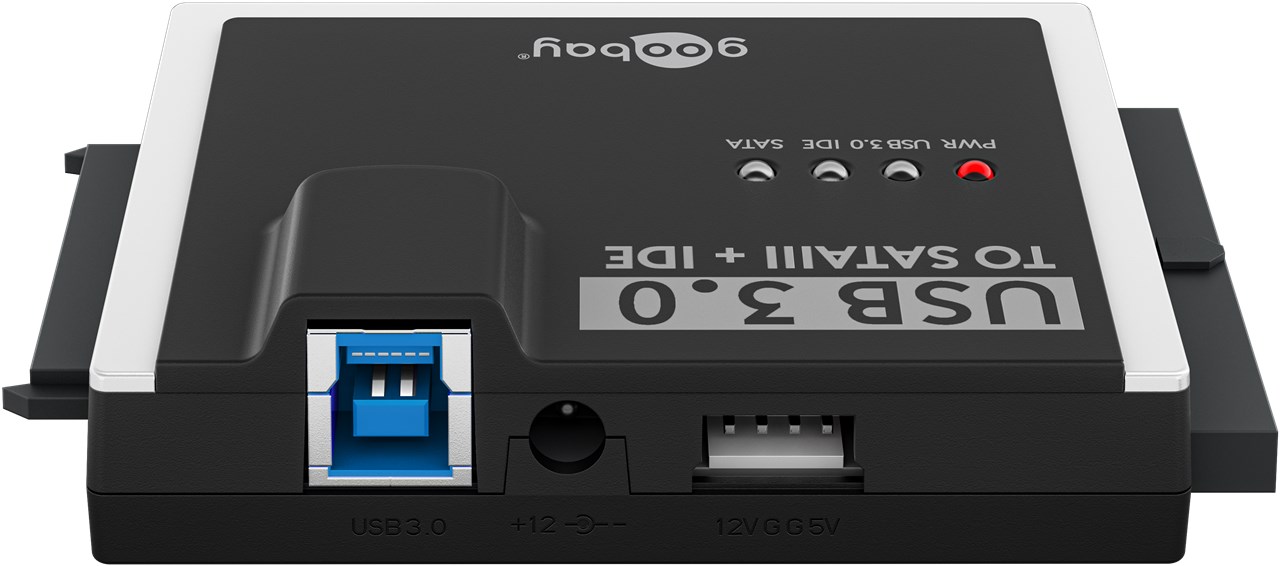 USB 3.0 adattatore per dischi rigidi IDE e SATA WE72013 Goobay