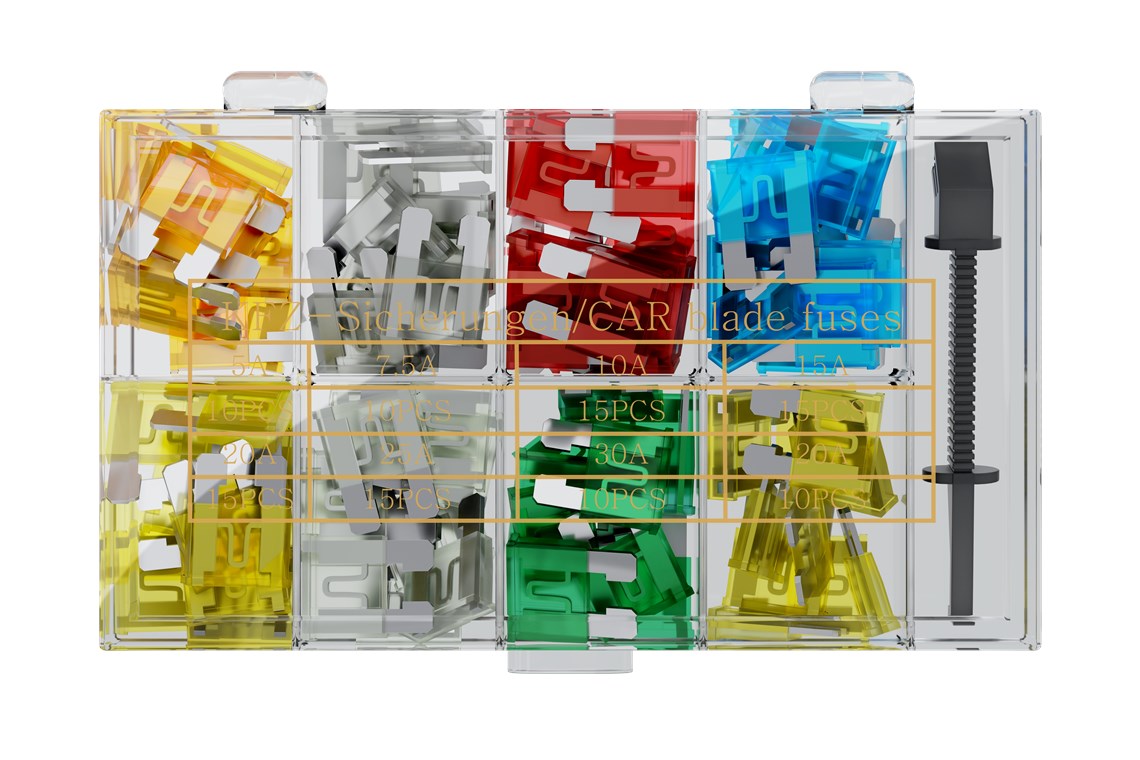 Assortimento di fusibili per lauto, 101 pz. WE20342 Goobay