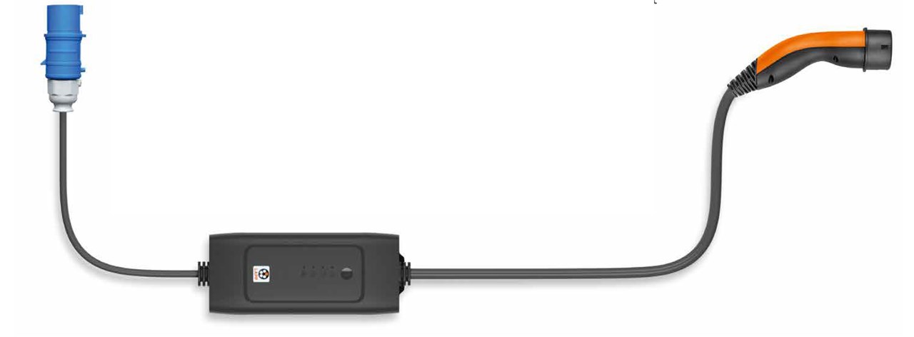 Stazione di ricarica portatile Basic, Tipo 2, CEE ideale per il campeggio, fino a 7,4 kW, 6 m WE74209 LAPP MOBILITY