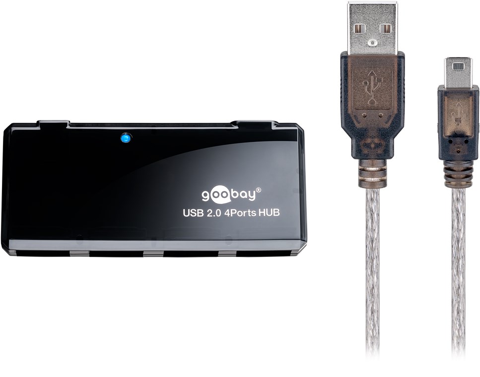 Hub USB a 4 porte WE95670 Goobay