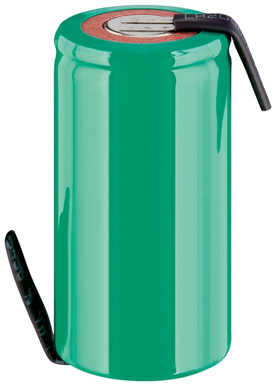 Sub-C, 4000 mAh, Solder coda (Z) ricaricabile, 1 pezzo non imballato WE72810 Goobay