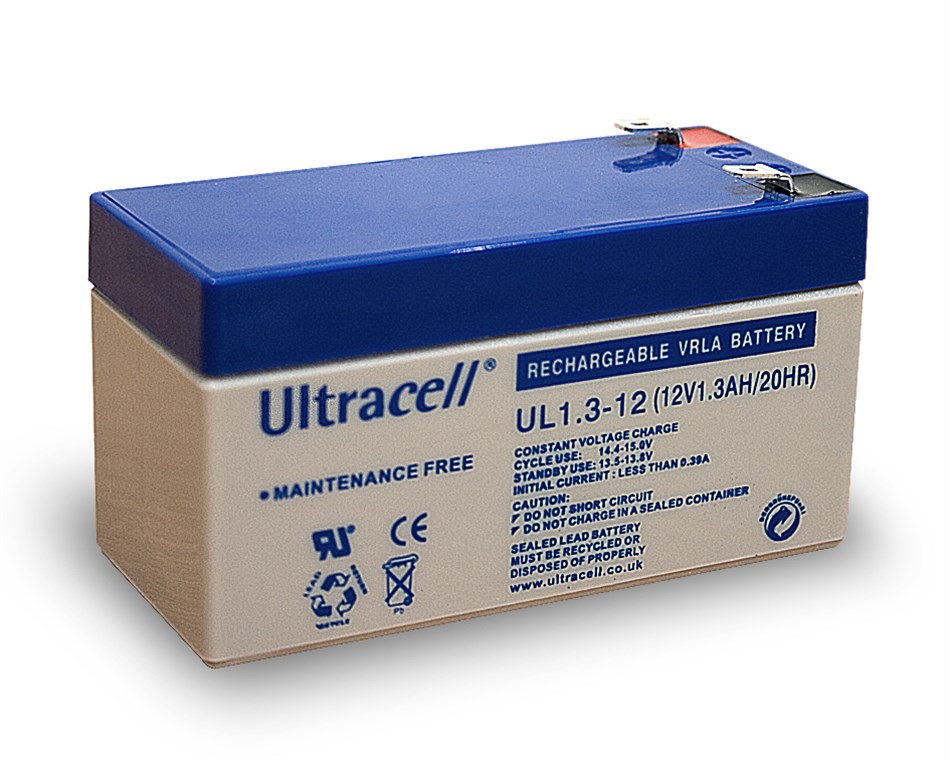 Batteria al piombo 12 V, 1,3 Ah (UL1.3-12) WE78243 Ultracell
