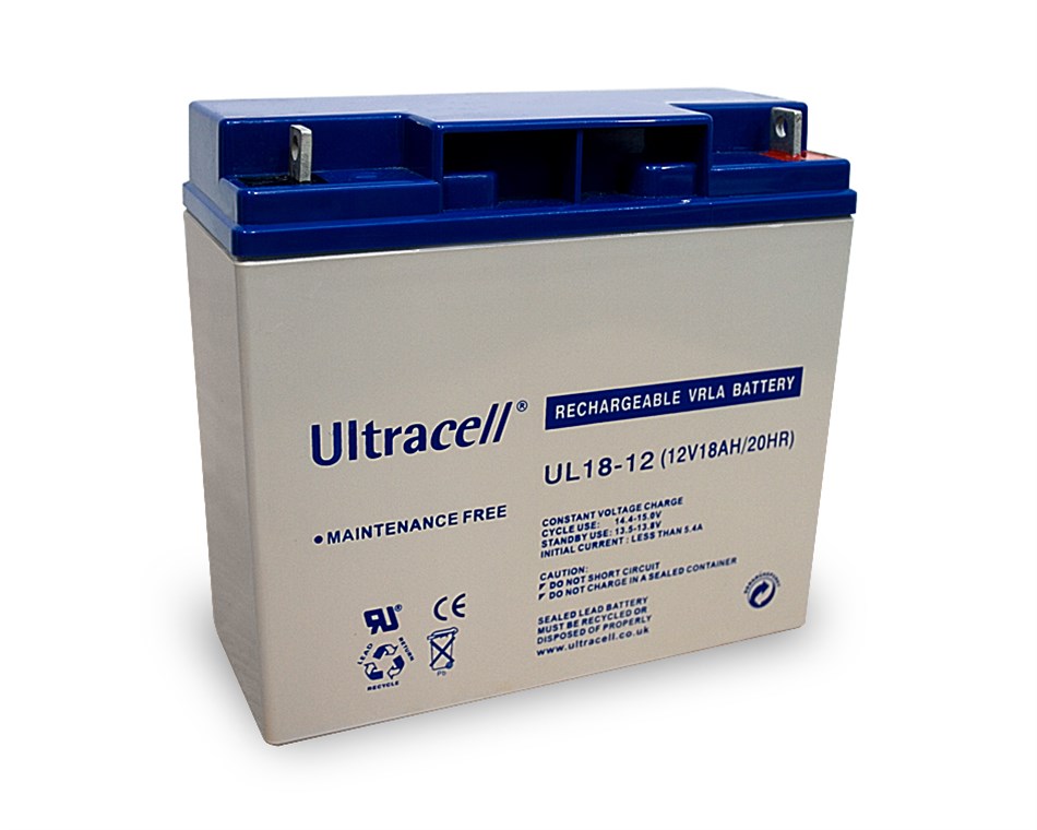 Batteria al piombo 12 V, 18 Ah (UC18-12) WE78249 Ultracell