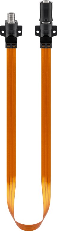 Impermeabile SAT finestra passante, estremamente piatta (0,3 mm) WE71410 Goobay