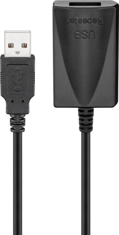 Cavo di prolunga USB attivo, 5 m, nero WE95439 Goobay