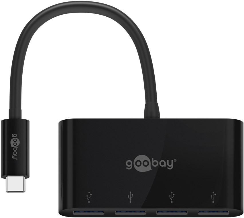 Adattatore multiporta USB-C a 4 porte WE61073 Goobay