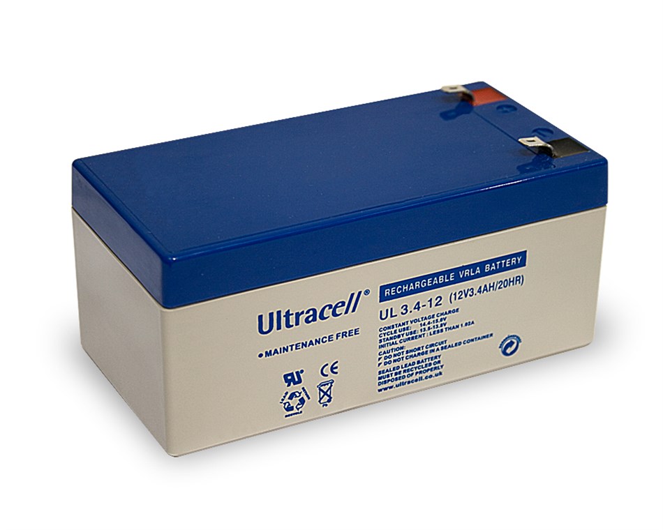 Batteria al piombo 12 V, 3,4 Ah (UL3.4-12) WE46689 Ultracell