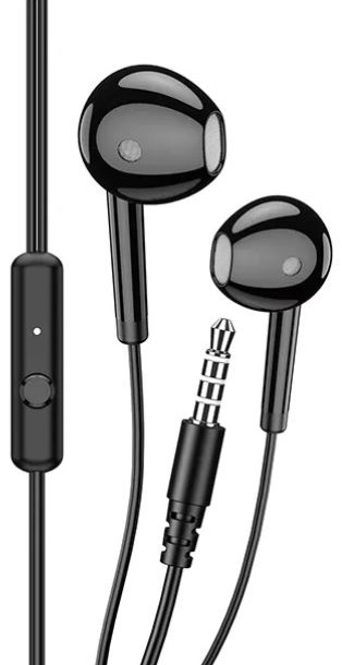 Cuffie auricolari con microfono nere KSC-1301 F4035 Kakusiga