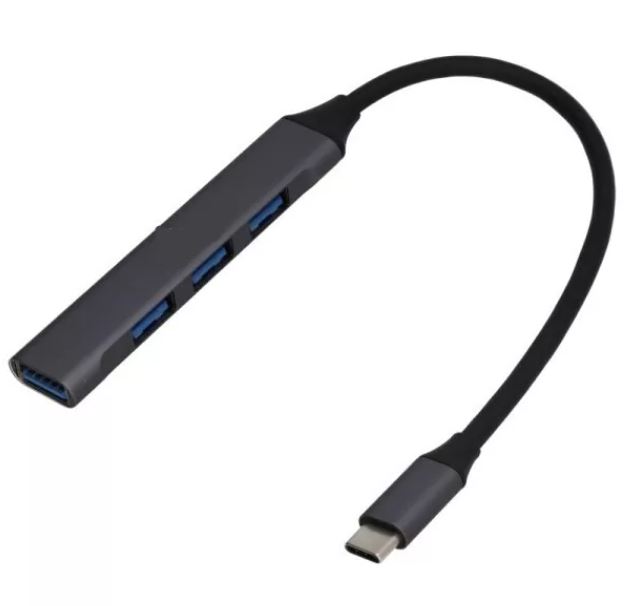Hub USB slim type C 4xUSB 3.0 P228 