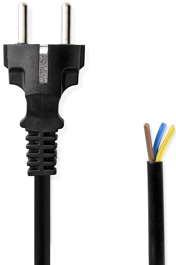 Cavo di alimentazione con spina Schuko e cavo spellato 3m ND1314 Nedis