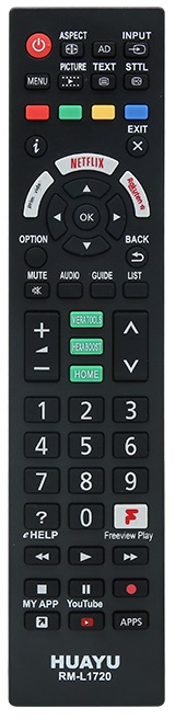 Telecomando per PANASONIC TV LCD LED WB1070 