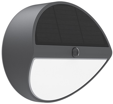 Lampada solare applique LED da parete 5W 500lm 4000k luce naturale EL3007 Vito