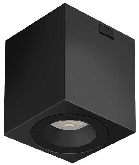 Faretto LED da soffitto 9W 3xCCT 1080lm 9*9*10CM nero EL3225 Vito