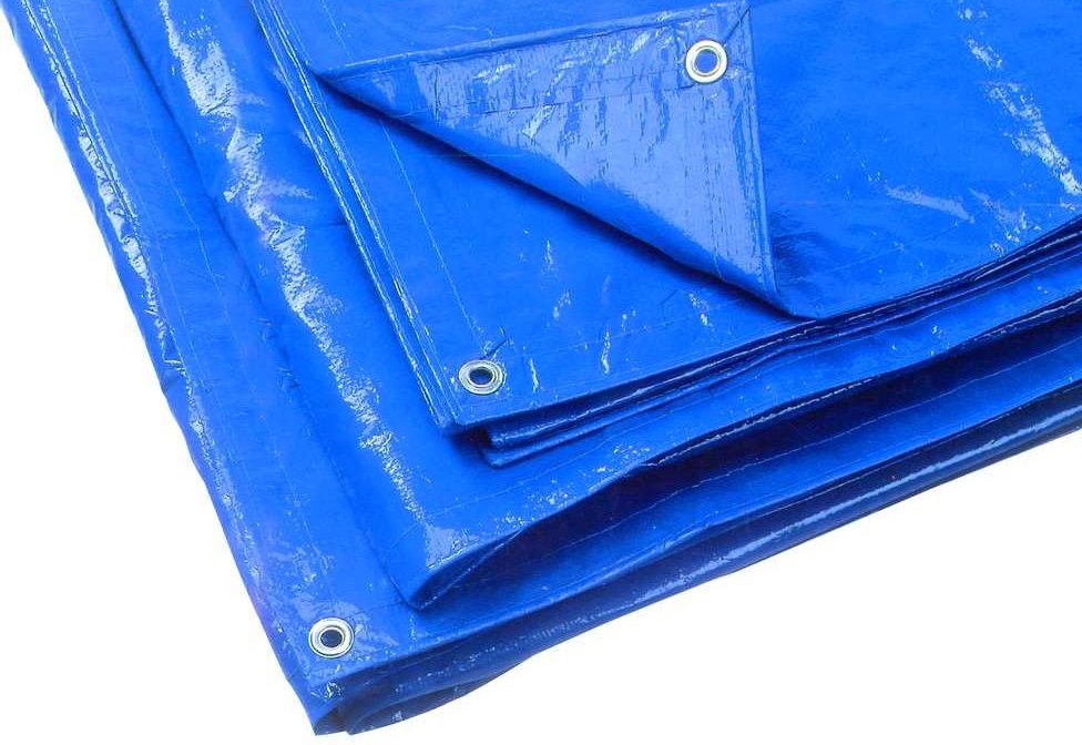 Telo occhiellato multiuso in polietilene 2×3m 90 g/m² B9098 Utilia