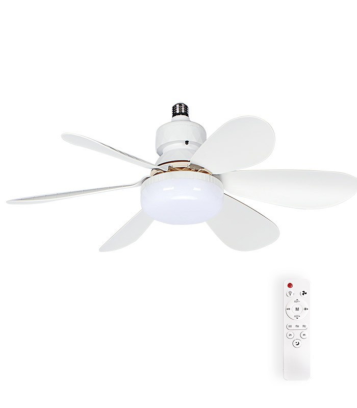 Ventilatore da soffitto con luce LED e telecomando 15W 1275lm 3xCCT EL4128 Vito