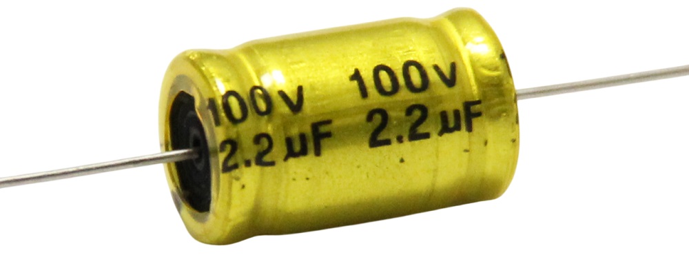 Condensatore elettrolitico radiale 2.2µF 100V 105°C SP005 