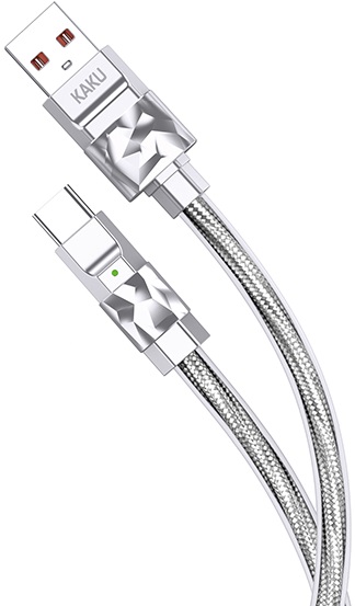 Cavo per alimentazione e sincronizzazione USB Type-C 1m 65W grigio KSC-956 F4650 Kakusiga