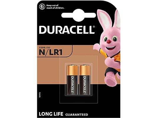 Batterie Alcaline Duracell N/LR1 1,5V - Confezione da 2 pezzi WB1626 Duracell