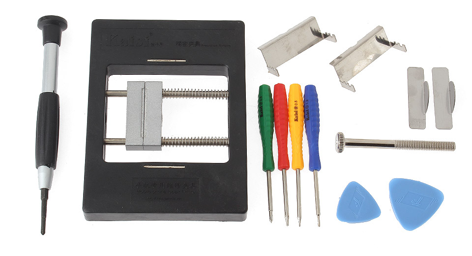 Kit utensili + piattaforma di lavoro per riparazione smartphone U973 