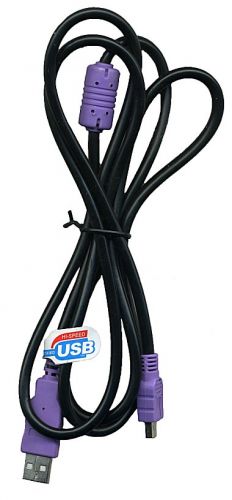 Cavo 2.0 USB tipo A /mini USB tipo B – 1.5 metri con nucleo di ferrite P460 