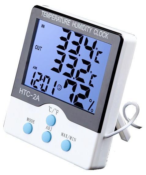 Termometro - Igrometro digitale con sonda esterna L132 