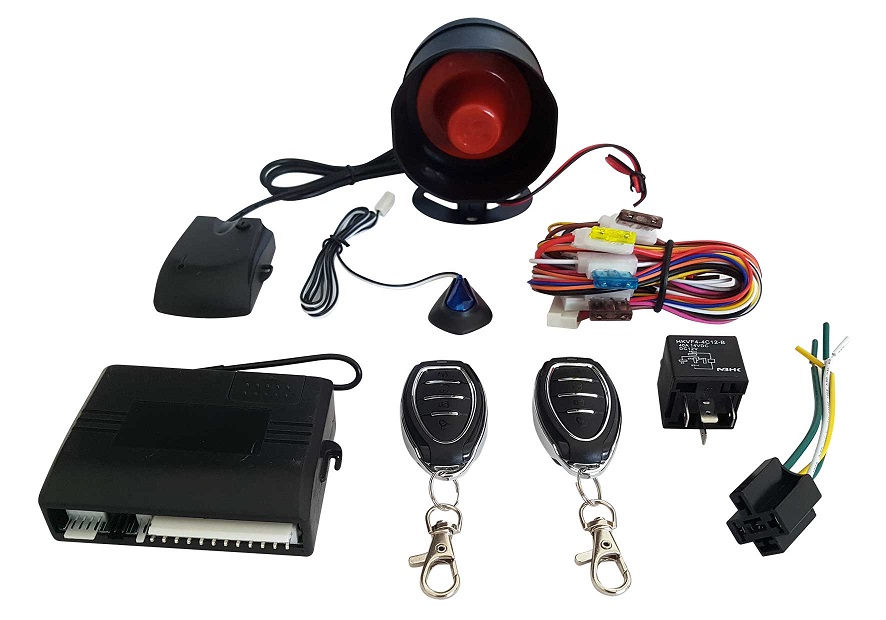 Sistema allarme per auto 1 via con 2 telecomandi K212 