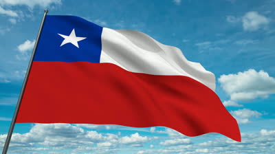 Bandiera Nazionale Cile 200x300cm FLAG065 