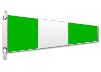 Pennello Segnalazione Nautica "Dritta" 50x170 cm FLAG190 