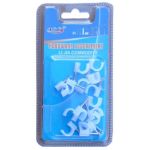 GRAFFETTE FERMACAVO Ø7/8mm con chiodo - Conf. 15pz U750 