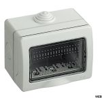 Idrobox IP55 3 moduli bianco compatibile Vimar Plana EL2250 