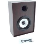 Cassa Bluetooth ricaricabile in legno 5W con ingresso AUX 3.5mm WB125 