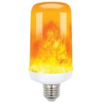 Lampadina LED effetto fiamma E275W 1400K luce calda Vito EL283 Vito