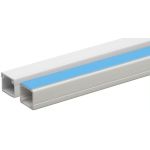 Canalina adesiva in PVC 16x16(0.6mm) 2m - confezione da 100 CNL1616AD Power-it