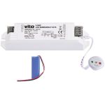 Kit ricaricabile illuminazione LED d'emergenza 3-50W 3.7V 2200mAh EL594 Vito