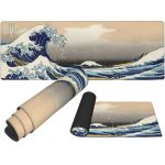 Tappetino per mouse 80x30cm "La grande onda" WB1102 