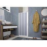 BOX DOCCIA A SOFFIETTO GOLD acrilico cm.120-100 x 185 h FV47375 