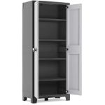 Keter ARMADIO TUTTOPIANI TITAN XL cm. 80x44x182 h col. Antracite/Grigio FV48708 Keter