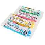 SACCO PER NETTEZZA URBANA PROFUMATO CON MANIGLIA cm. 55x 65 (rot. 15 pz) col. Giallo FV47022 