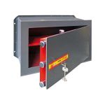 Utilia Security CASSAFORTE DA MURO Chiusura con chiave mm. 420x195x280 h FV27557 Utilia Security