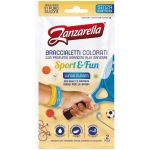Zanzarella BRACCIALETTI ANTI-ZANZARA SPORT & FUN 2 pz. FV56599 Zanzarella